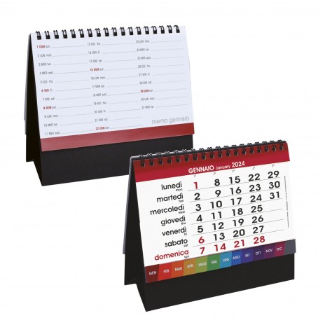 Calendario desk da tavolo scrivania personalizzato logo azienda