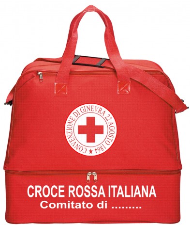 Borsone Croce Rossa borsa emergenza