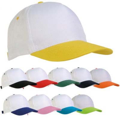 Cappellino Baseball da Bambino in 5 Pannelli Bicolore