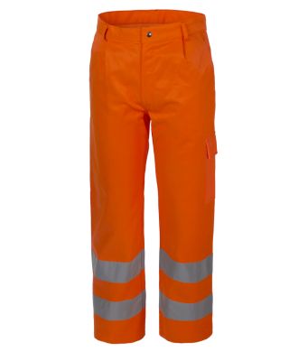Pantalone sicurezza cantiere strada arancio giallo